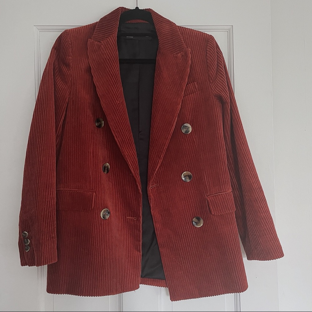 Corduroy blazer